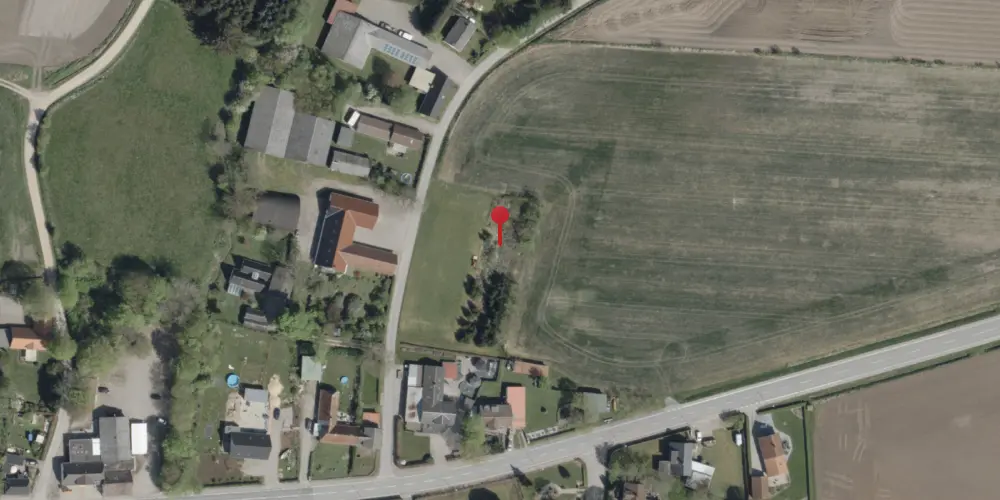 Historisk kort over Tiset Trinbræt Historisk kort over Tiset Trinbræt