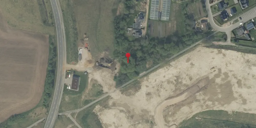 Historisk kort over Trædballe Trinbræt Historisk kort over Trædballe Trinbræt