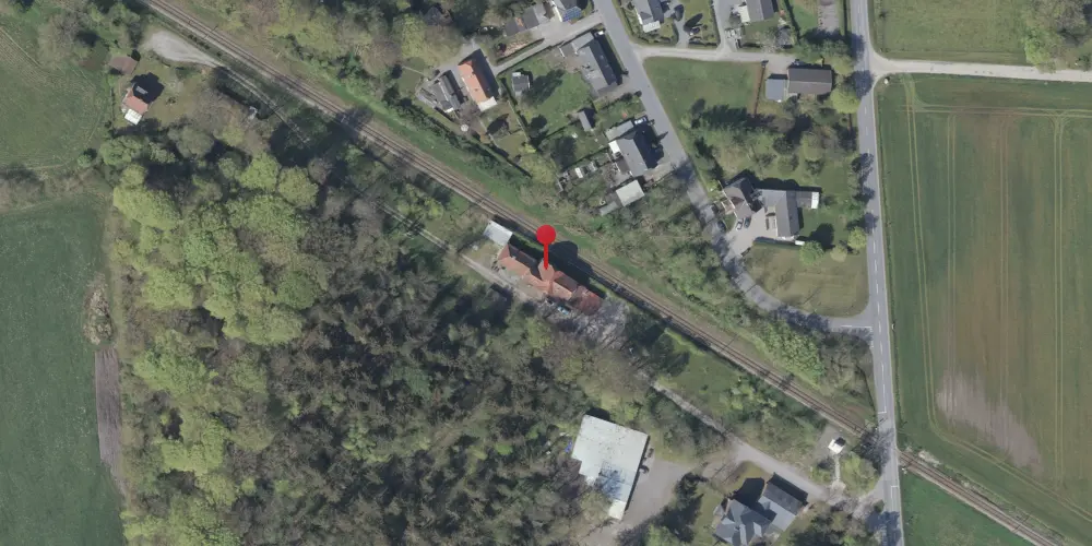 Historisk kort over Tørsbøl Station Historisk kort over Tørsbøl Station