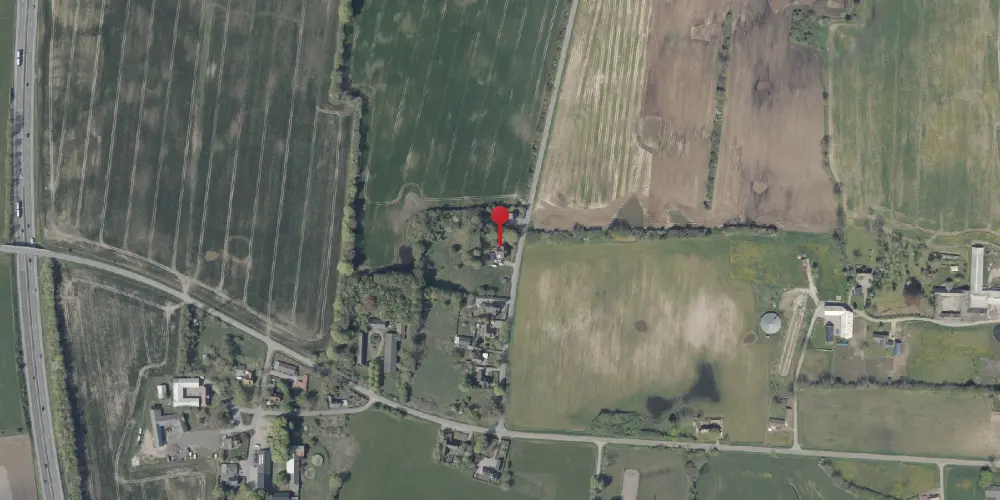 Historisk kort over Ustrup Station