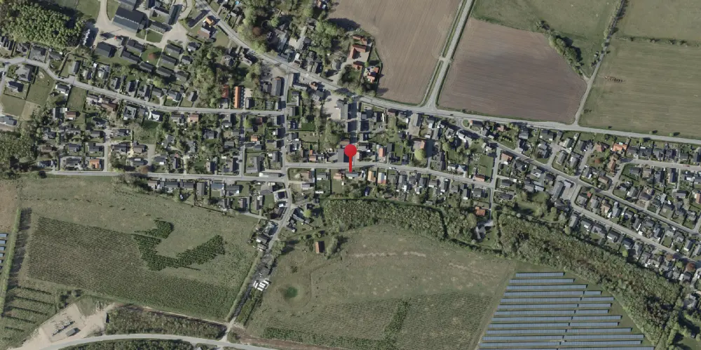 Historisk kort over Vandel Station