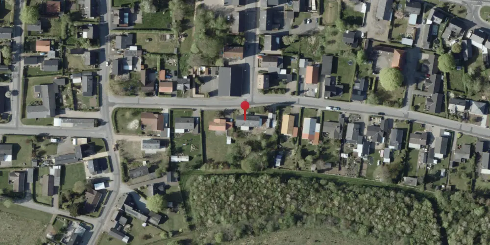 Historisk kort over Vandel Station