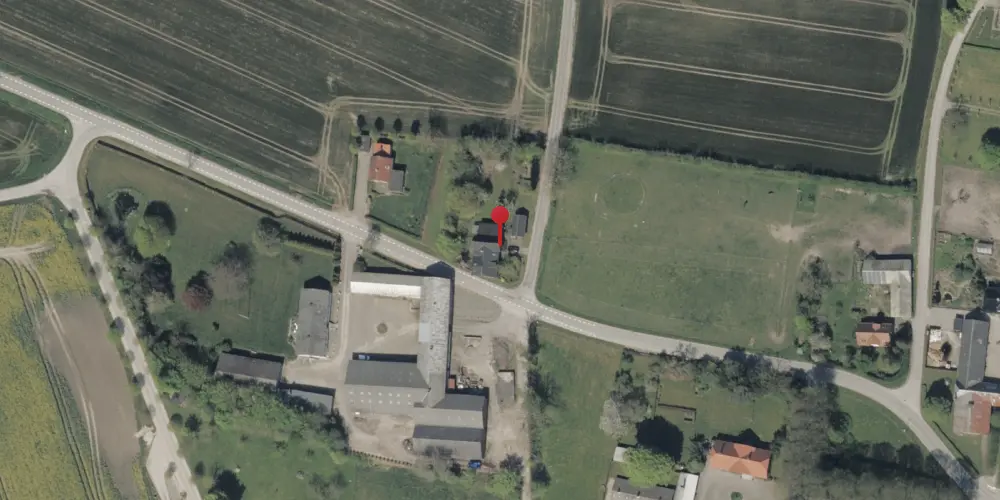 Historisk kort over Vandling Station Historisk kort over Vandling Station