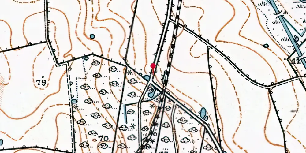 Historisk kort over Varmark Skov Trinbræt (uofficielt) Historisk kort over Varmark Skov Trinbræt (uofficielt)