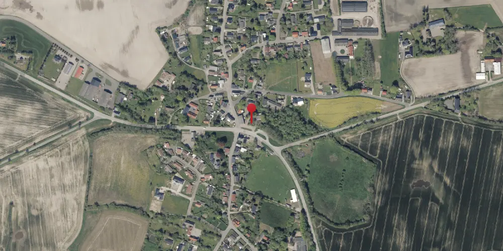 Historisk kort over Varnæs Stationskro