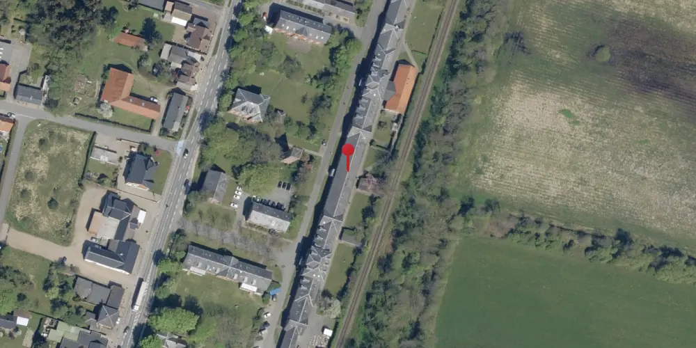 Historisk kort over Vedsted-Hvidding Station [1887-1923]