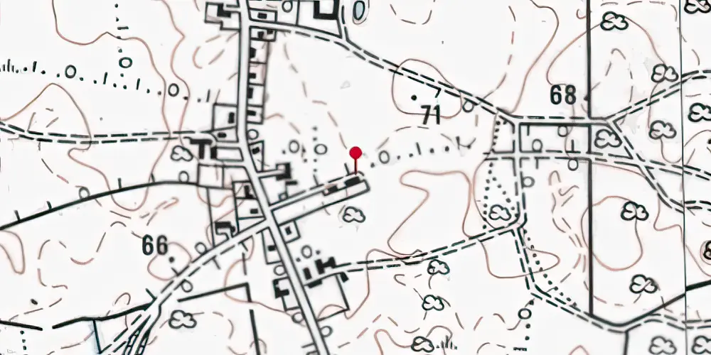 Historisk kort over Verst Station