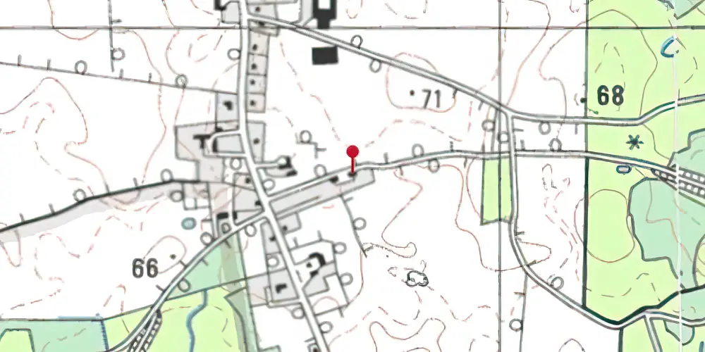 Historisk kort over Verst Station