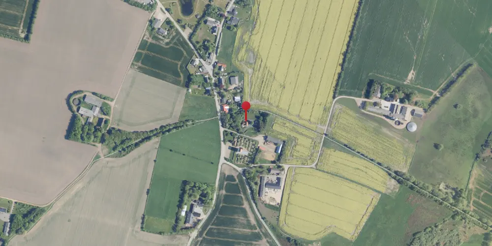 Historisk kort over Vejbyvad Station Historisk kort over Vejbyvad Station