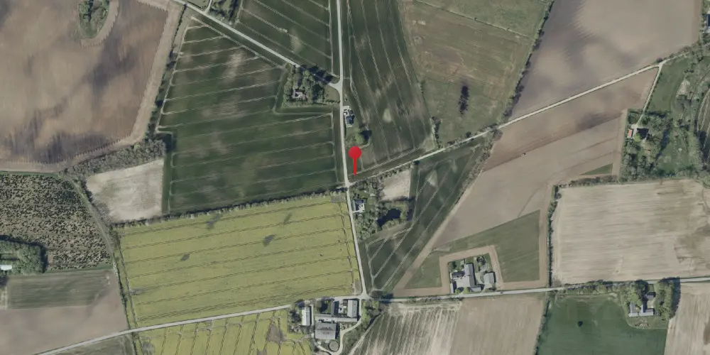 Historisk kort over Venborgvej Trinbræt