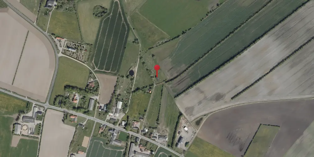 Historisk kort over Vester Højrup Station Historisk kort over Vester Højrup Station