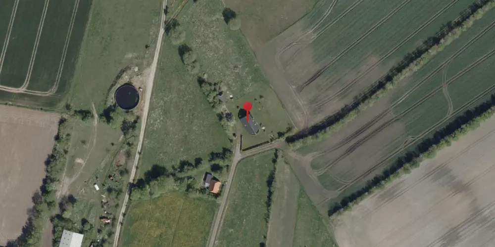 Historisk kort over Vester Højrup Station Historisk kort over Vester Højrup Station