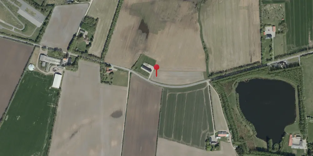 Historisk kort over Vestermark Trinbræt