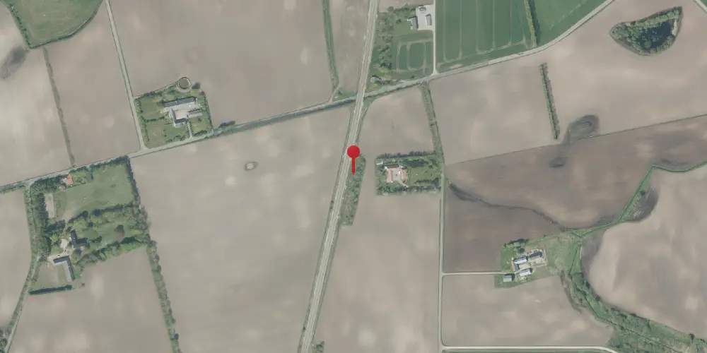 Historisk kort over Hvarre Trinbræt