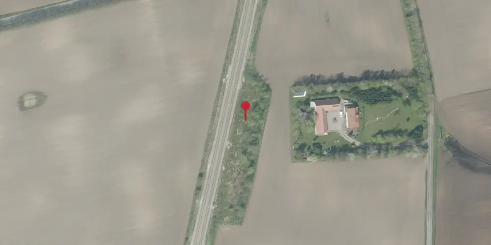 Historisk kort over Hvarre Trinbræt