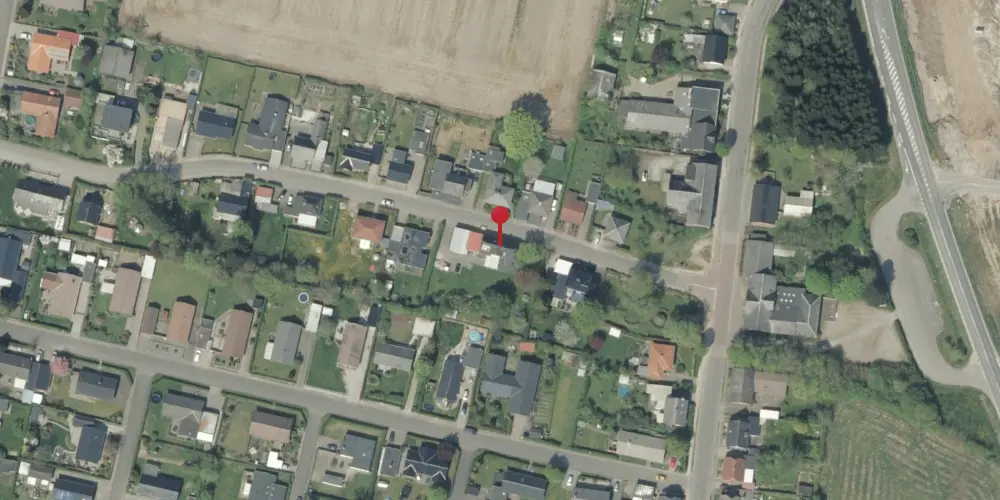 Historisk kort over Viuf Station