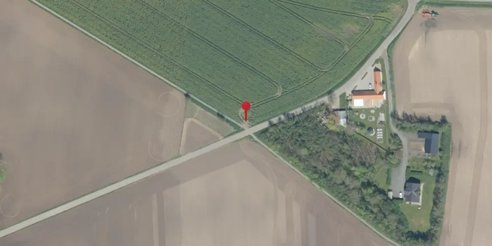 Historisk kort over Volling Trinbræt