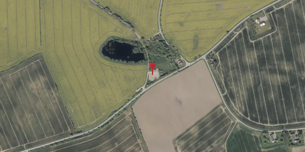 Historisk kort over Vonsbæk Station