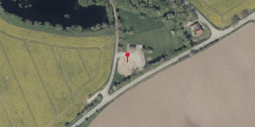 Historisk kort over Vonsbæk Station