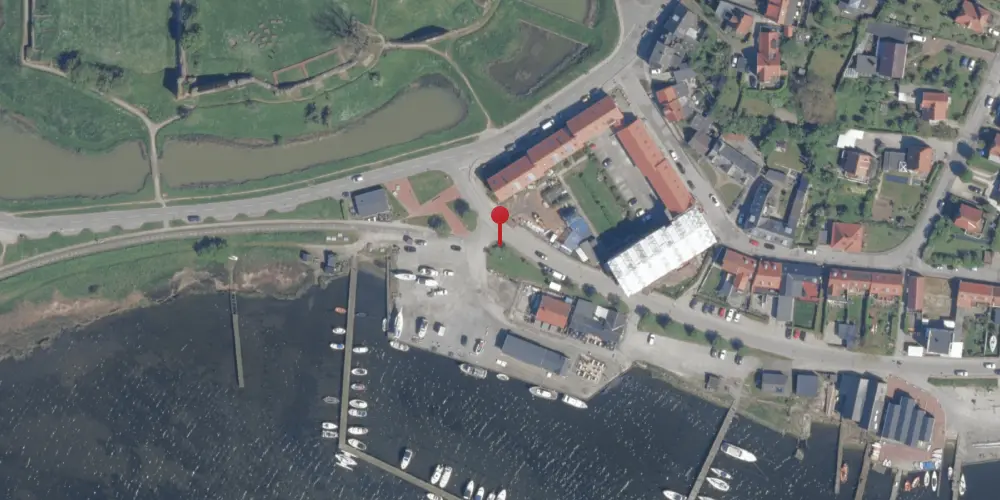 Historisk kort over Vordingborg Slot Station