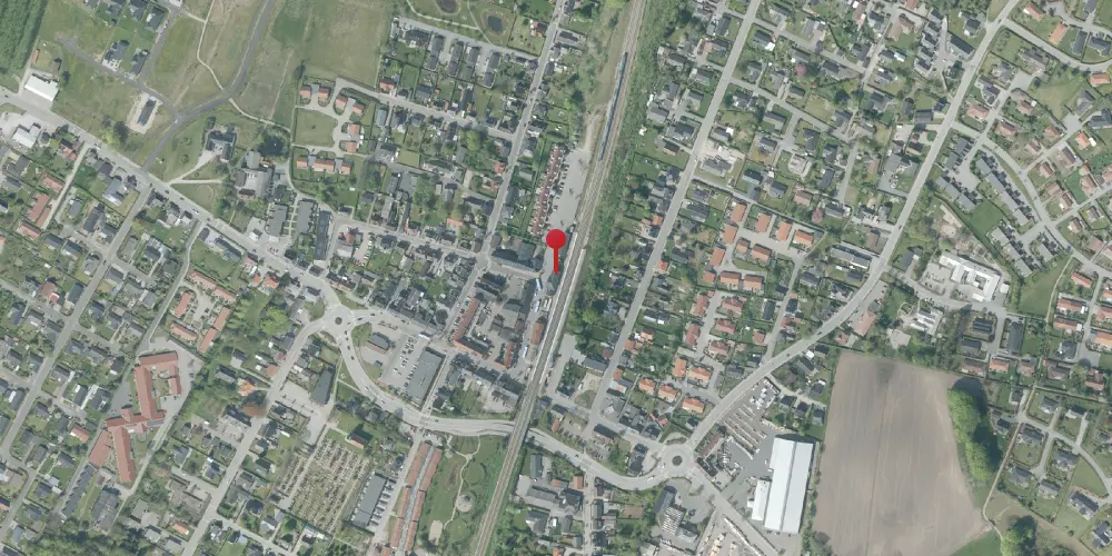 Historisk kort over Arden Station