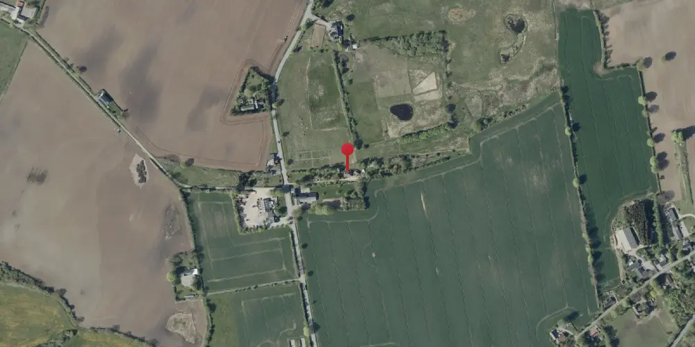 Historisk kort over Ødis-Bramdrup Station