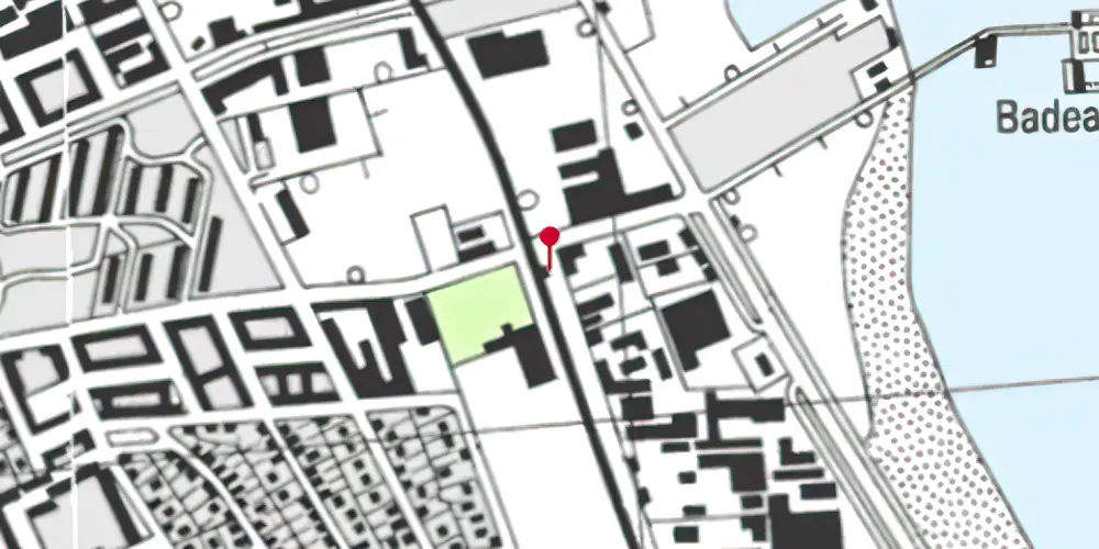 Historisk kort over Øresundsvej Station Historisk kort over Øresundsvej Station