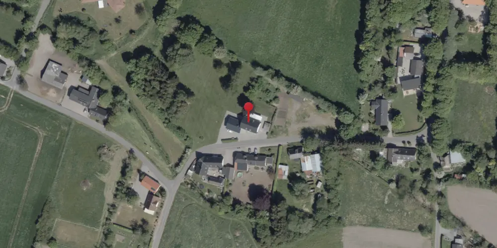 Historisk kort over Sønder Ørsted Station Historisk kort over Sønder Ørsted Station