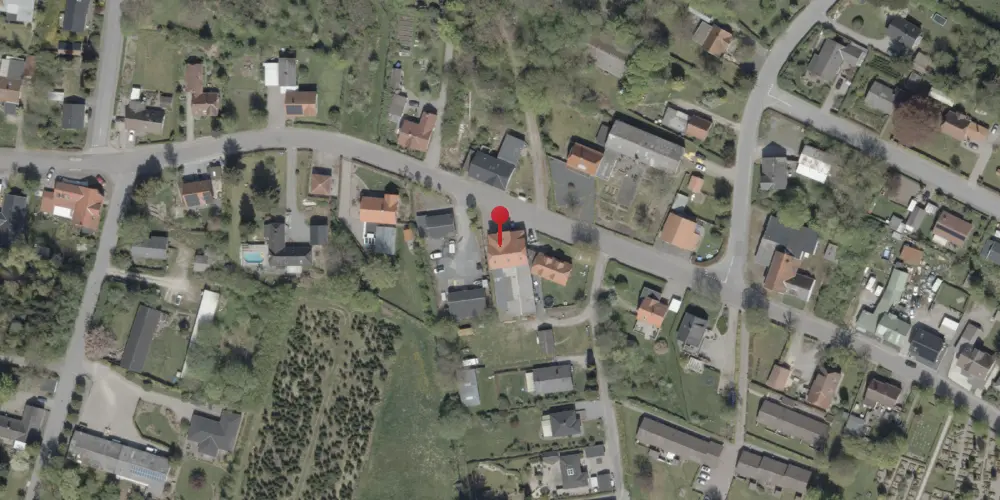 Historisk kort over Øster Lindet Station Historisk kort over Øster Lindet Station