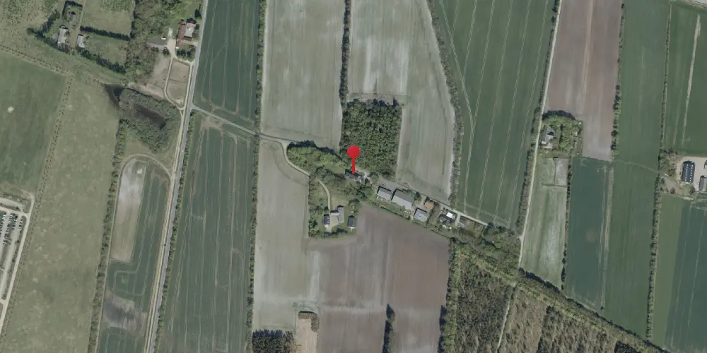 Historisk kort over Østerby Holdeplads