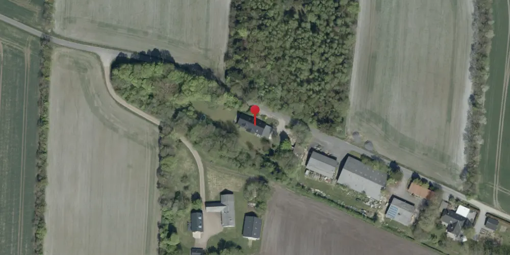 Historisk kort over Østerby Holdeplads