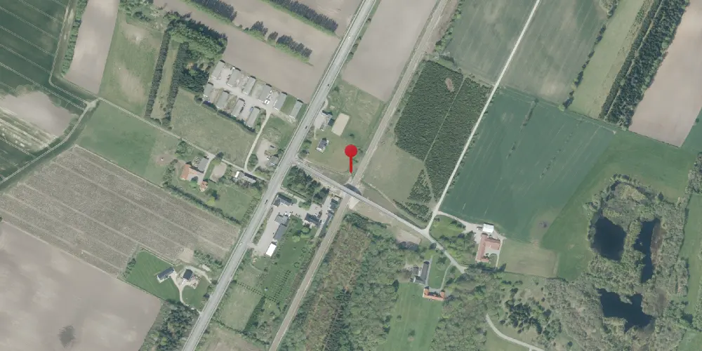 Historisk kort over Annerup Trinbræt