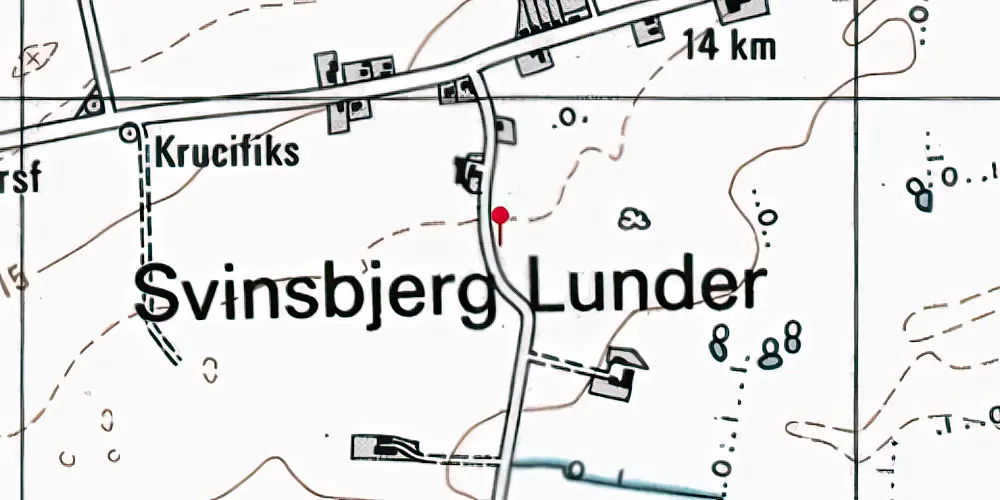 Historisk kort over Ørslykkevej Trinbræt Historisk kort over Ørslykkevej Trinbræt