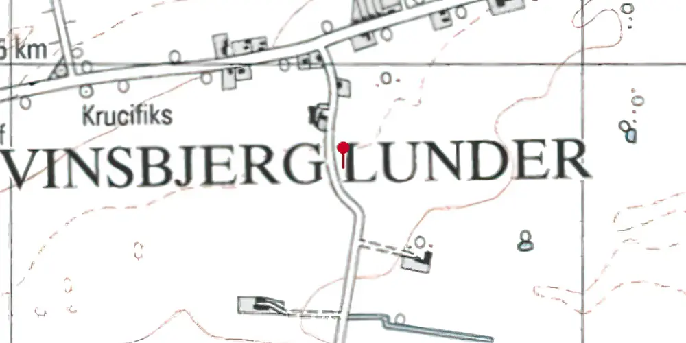 Historisk kort over Ørslykkevej Trinbræt Historisk kort over Ørslykkevej Trinbræt