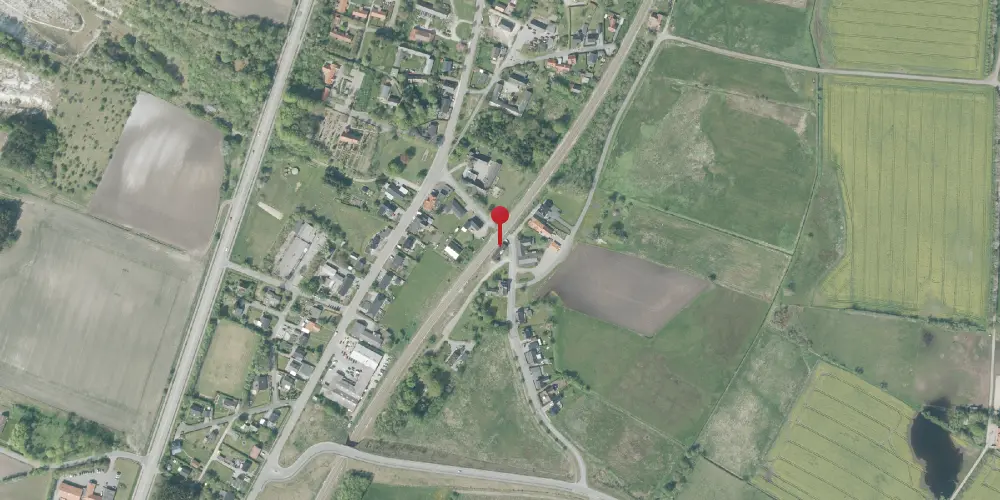 Historisk kort over Ellidshøj Station Historisk kort over Ellidshøj Station