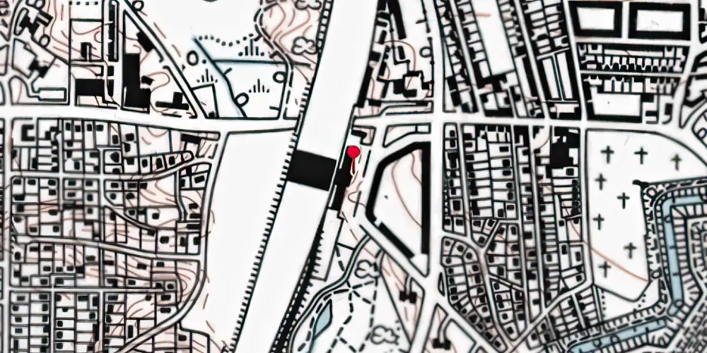 Historisk kort over Fredericia Station Historisk kort over Fredericia Station