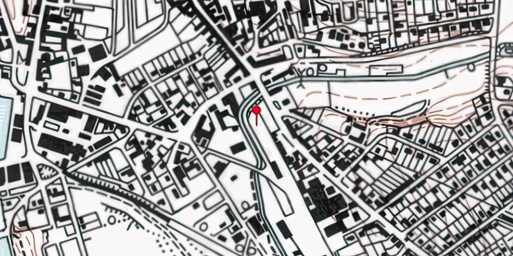 Historisk kort over Frederikssund S-togstrinbræt