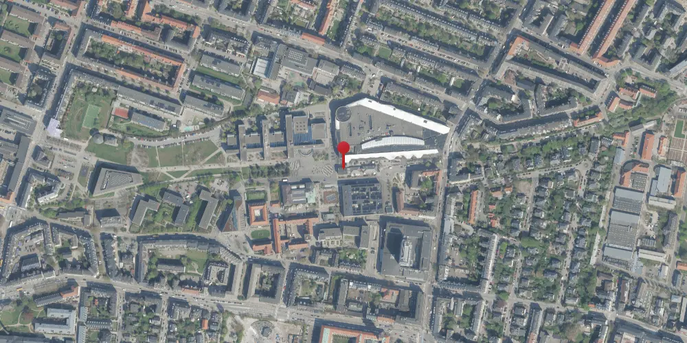 Historisk kort over Frederiksberg Station Historisk kort over Frederiksberg Station