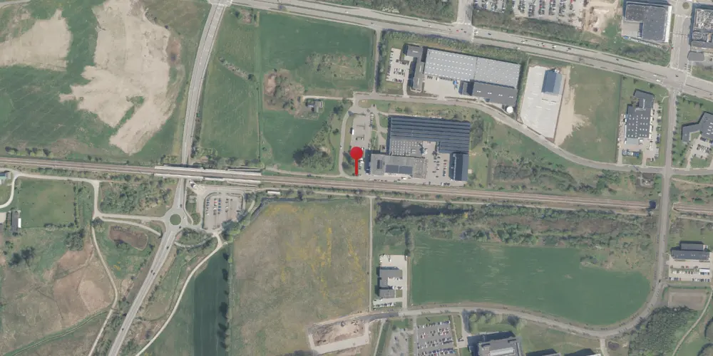 Historisk kort over Lyfa Trinbræt