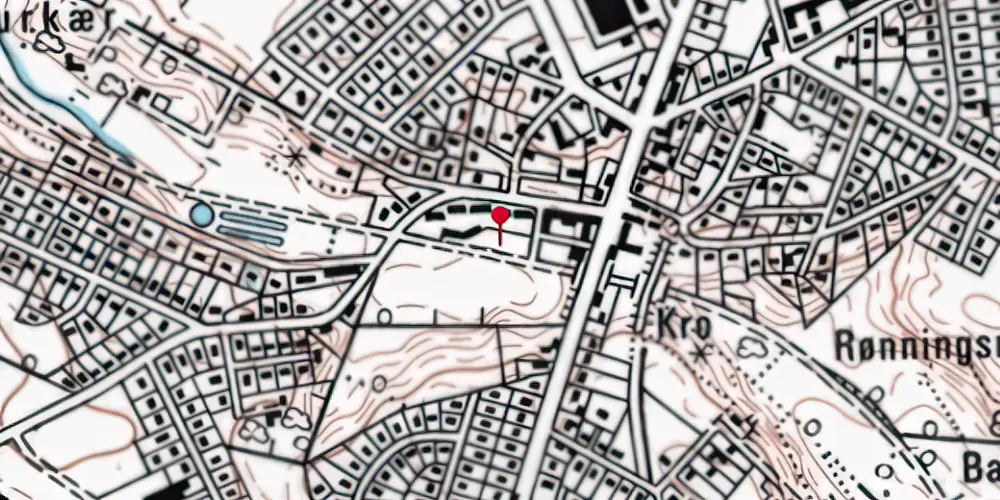 Historisk kort over Bramdrupdam Trinbræt Historisk kort over Bramdrupdam Trinbræt