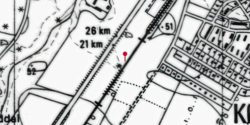 Historisk kort over Grove Sidespor