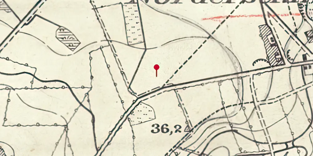 Historisk kort over Smedeby Station