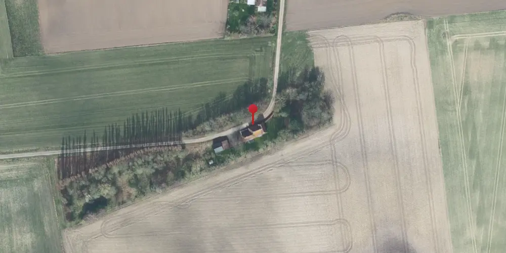 Historisk kort over Svinsbjerg Station