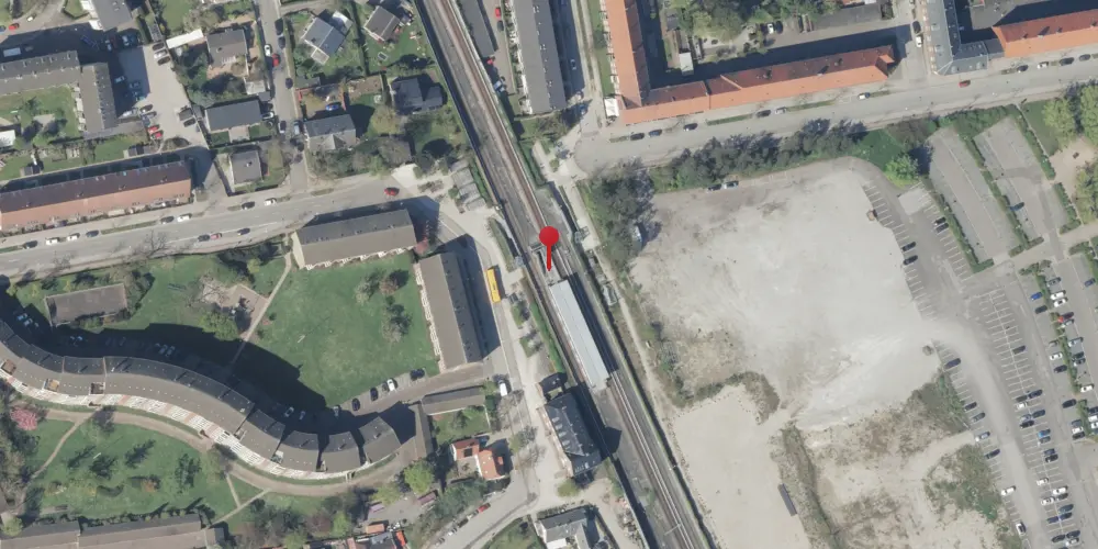 Historisk kort over Kastrup Metrostation Historisk kort over Kastrup Metrostation