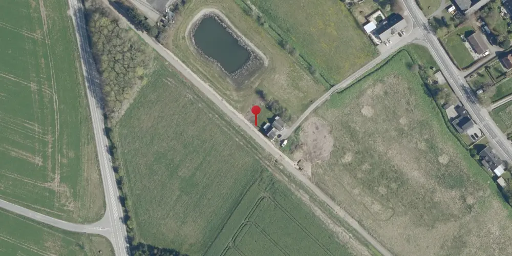 Historisk kort over Bjælkerup Trinbræt