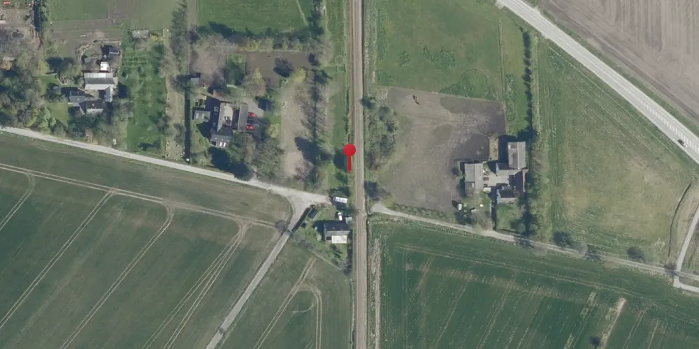 Historisk kort over Storemark Trinbræt