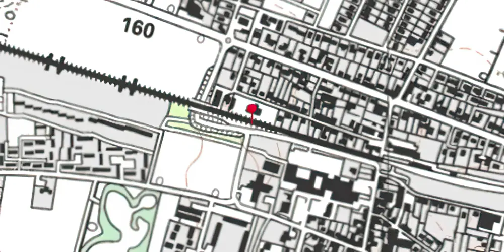 Historisk kort over Langeskov Trinbræt Historisk kort over Langeskov Trinbræt