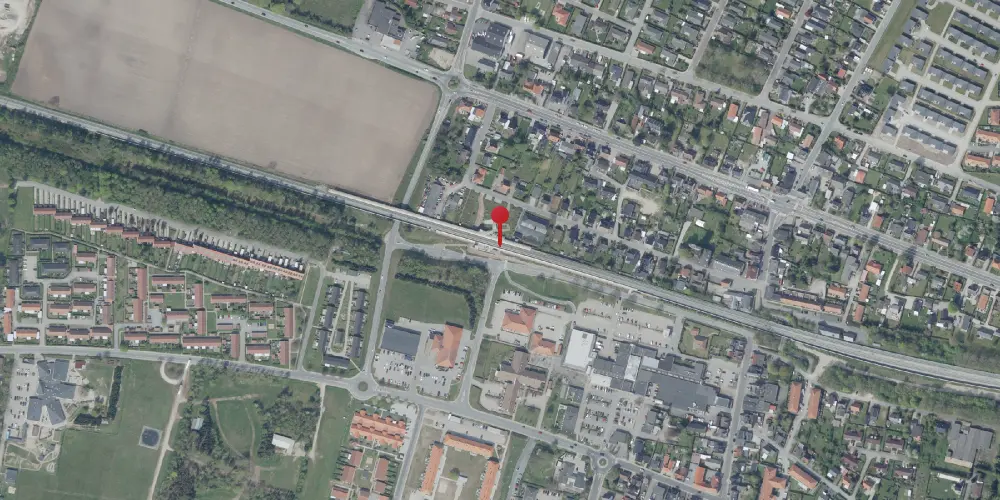 Historisk kort over Langeskov Trinbræt Historisk kort over Langeskov Trinbræt