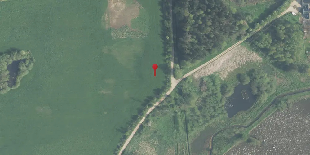 Historisk kort over Borup Trinbræt med Sidespor Historisk kort over Borup Trinbræt med Sidespor