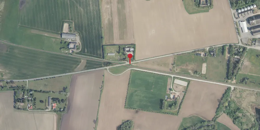 Historisk kort over Strølille Trinbræt Historisk kort over Strølille Trinbræt